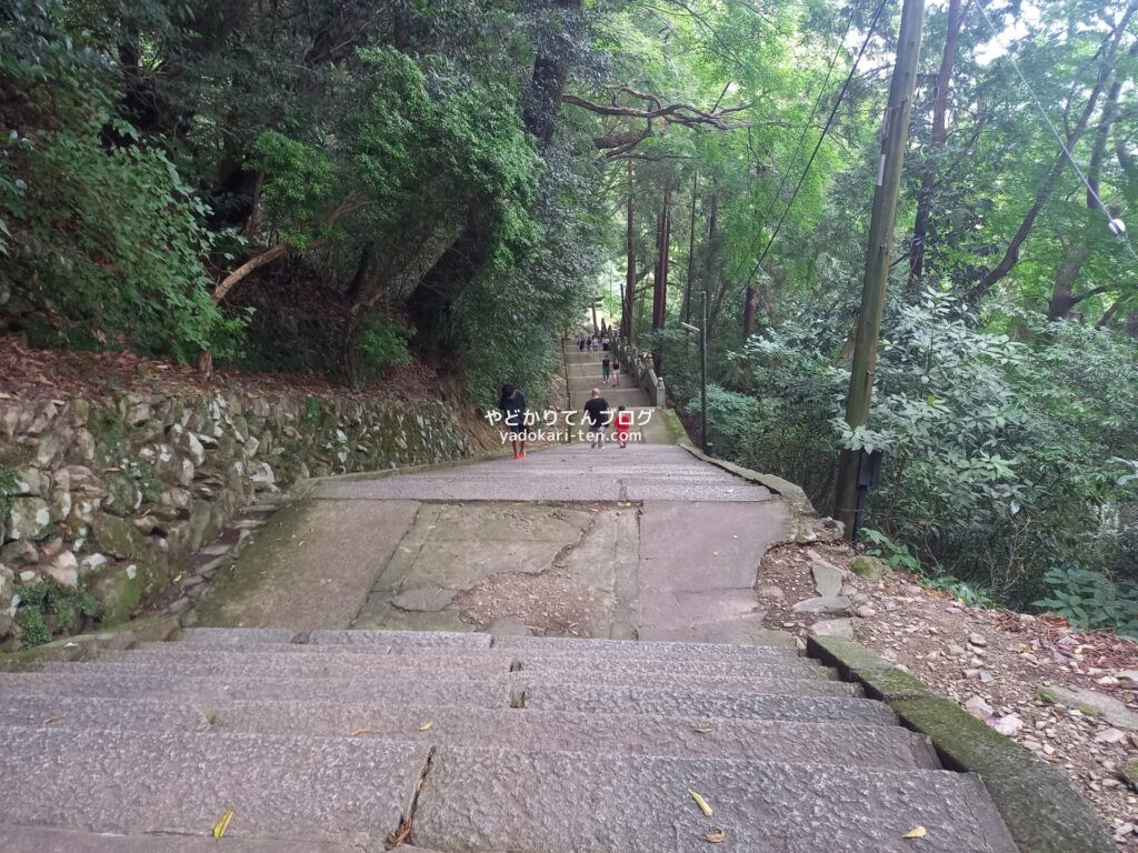 金比羅山奥社までの階段