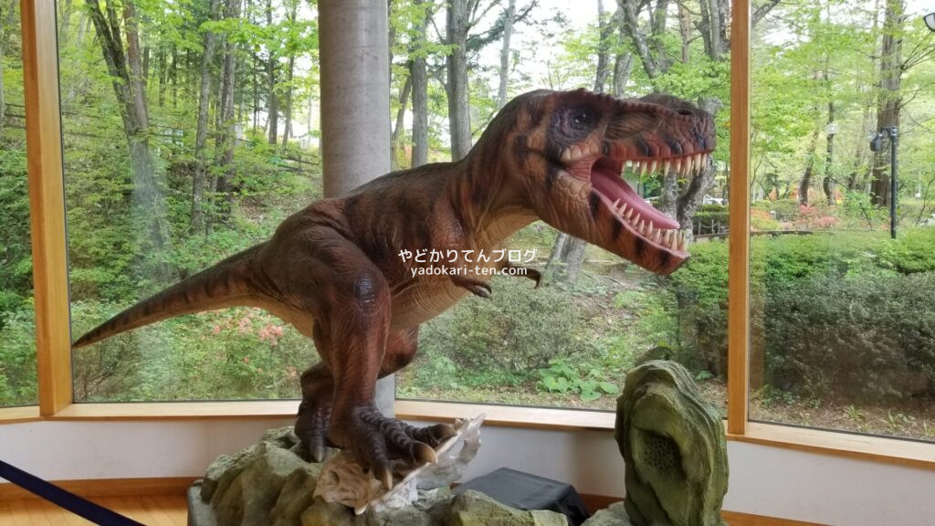 久慈琥珀博物館の恐竜