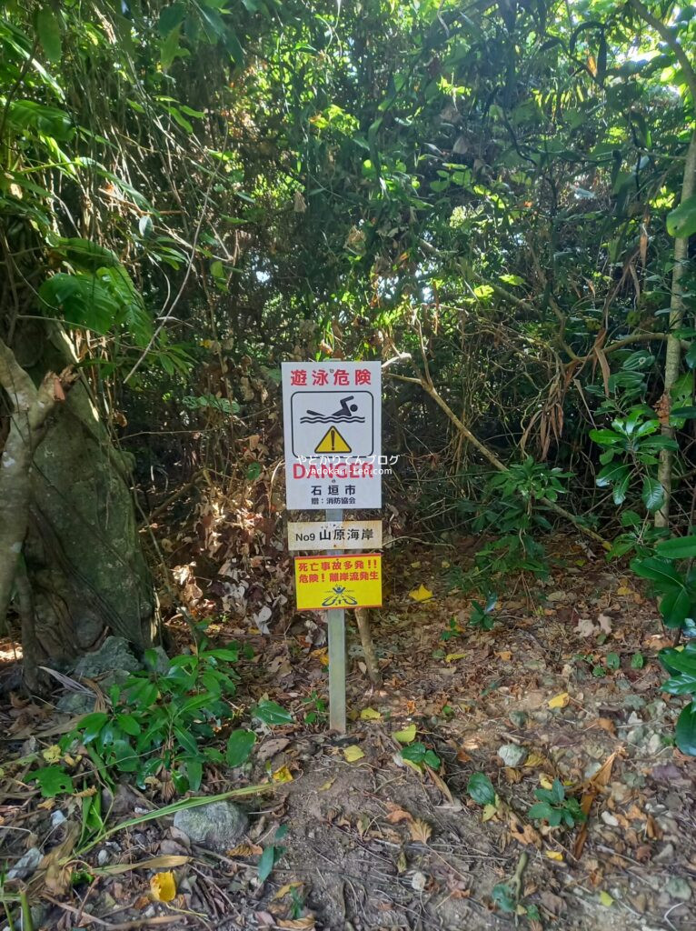 石垣島クリスタルビーチは遊泳危険