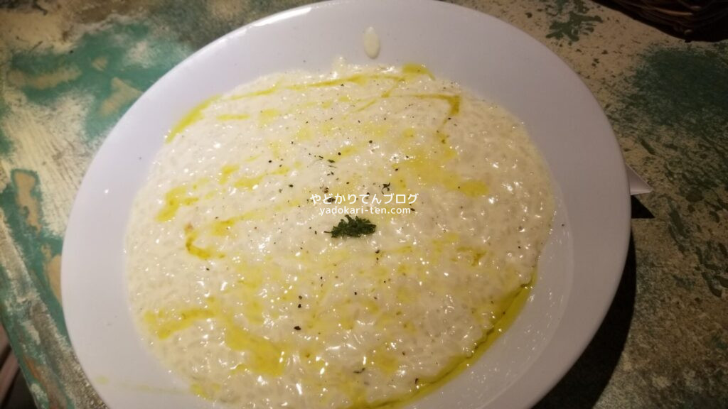 石垣島ガロピーヌエガロパンのチーズリゾット