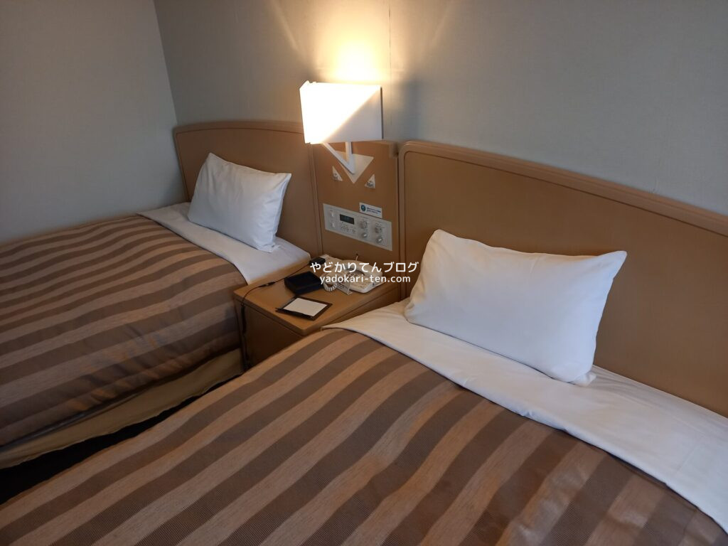 徳島グランヴィリオホテルの4人家族で宿泊した客室
