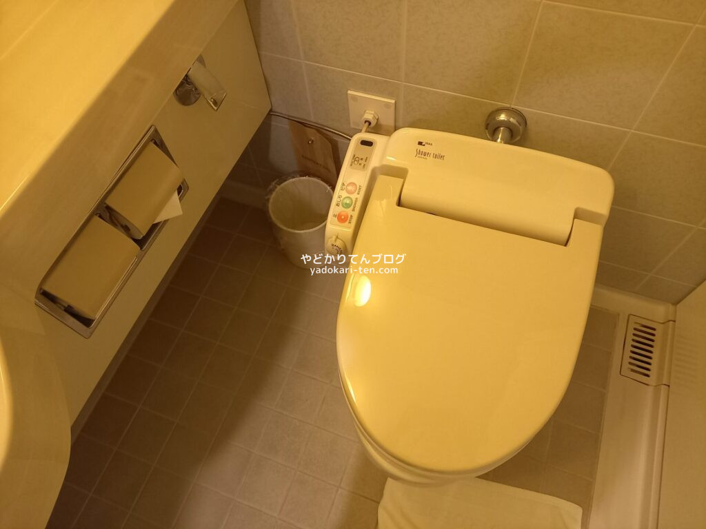 徳島グランヴィリオホテルの客室トイレ