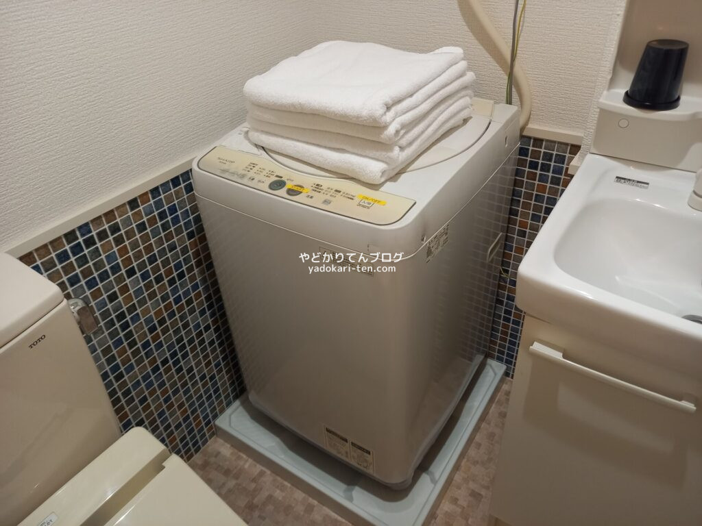 レストイン京都の洗濯機