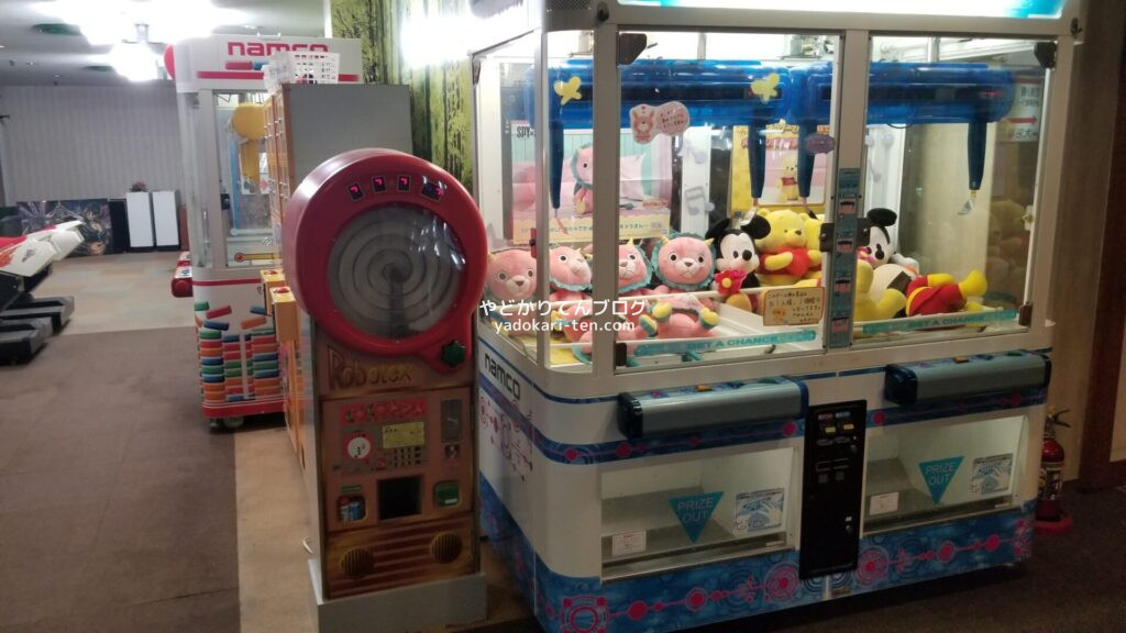 湯本観光ホテル西京のゲームコーナー