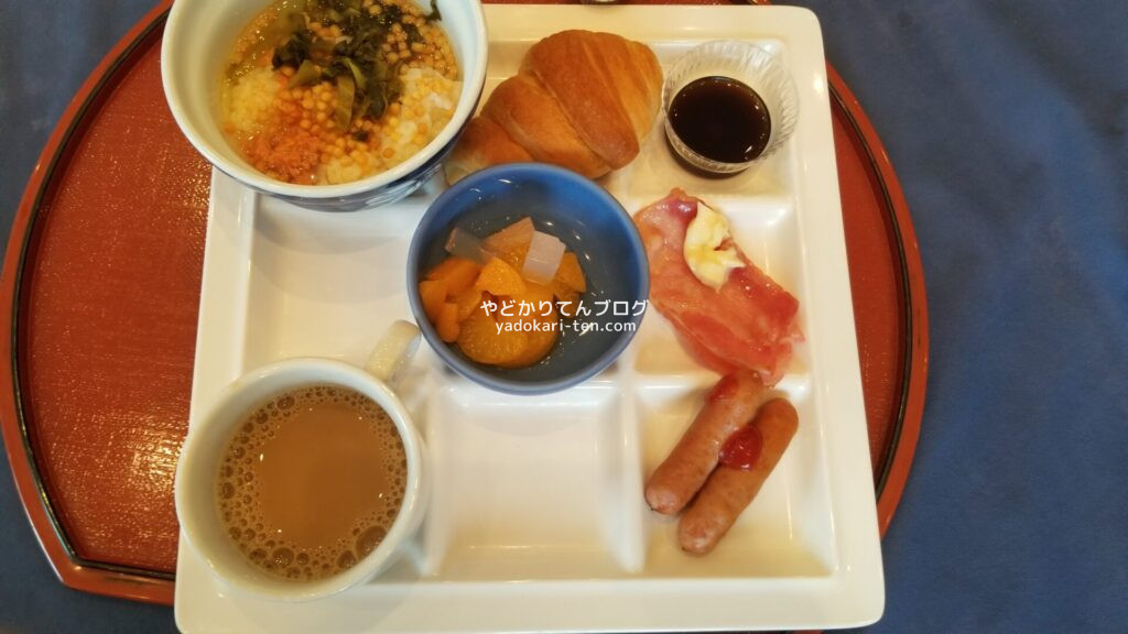 湯本観光ホテル西京の朝食バイキング