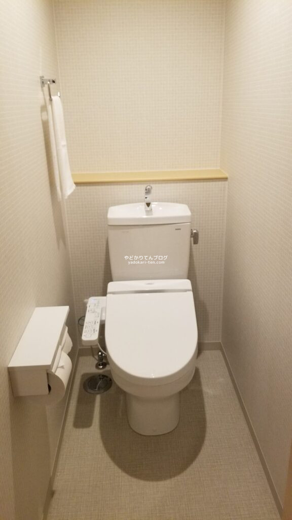 たかのばしホテル客室のトイレ