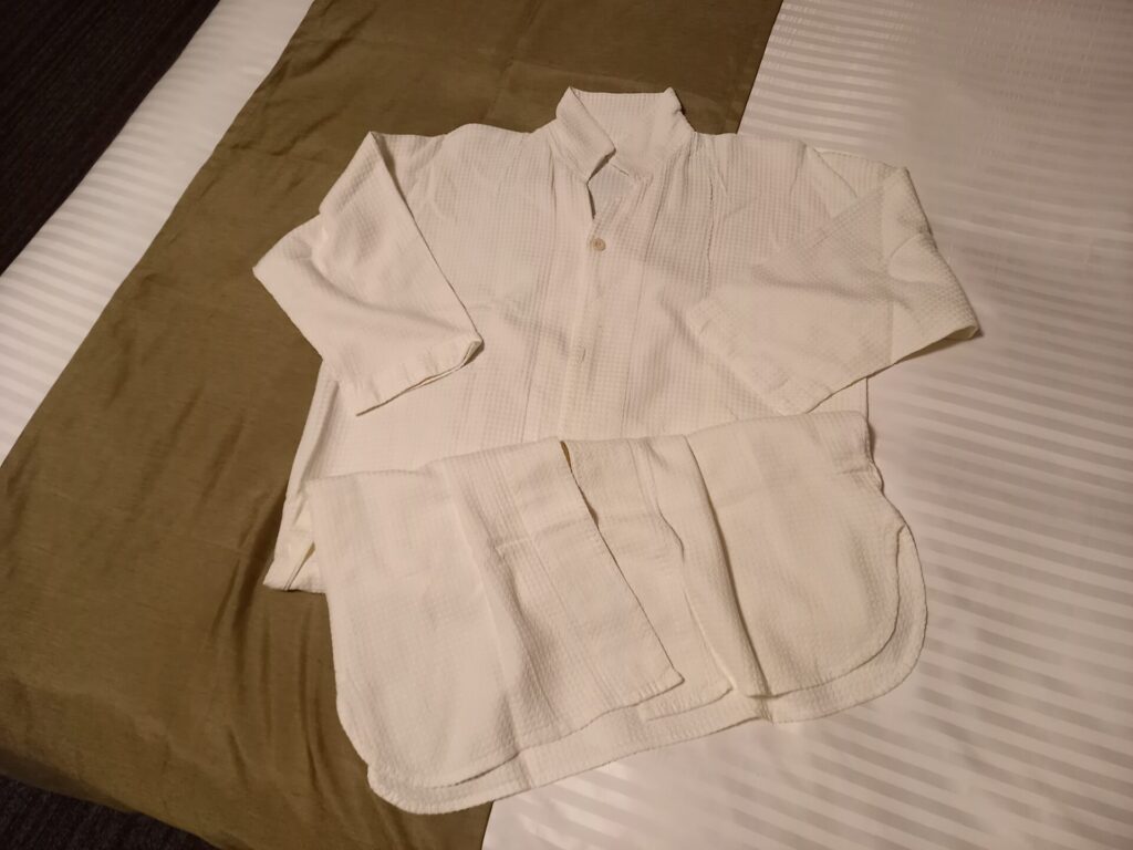 ホテルマイステイズ京都四条のパジャマ