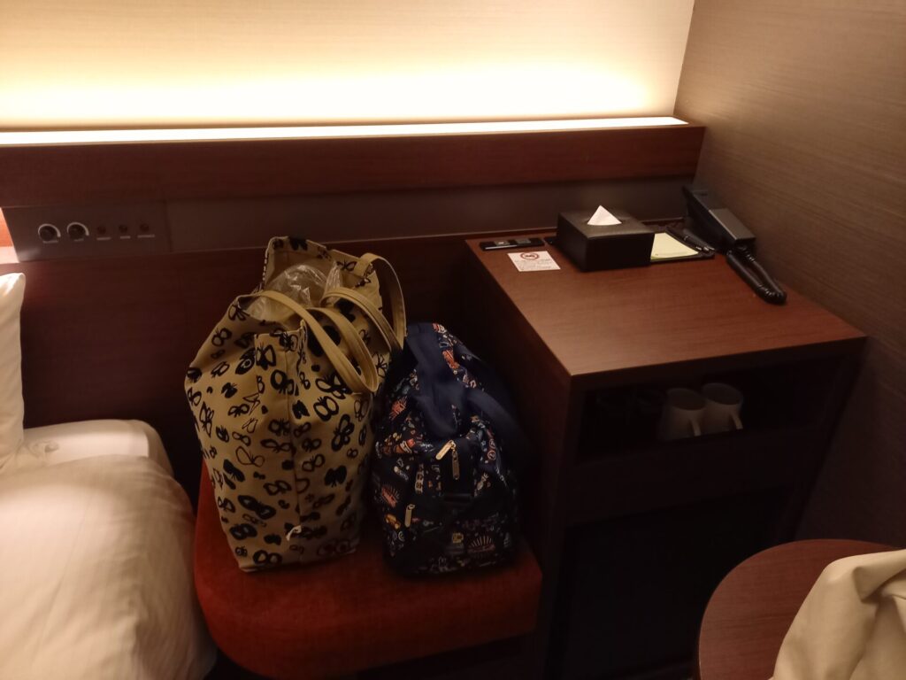 アーバンホテル京都四条プレミアムの客室の様子