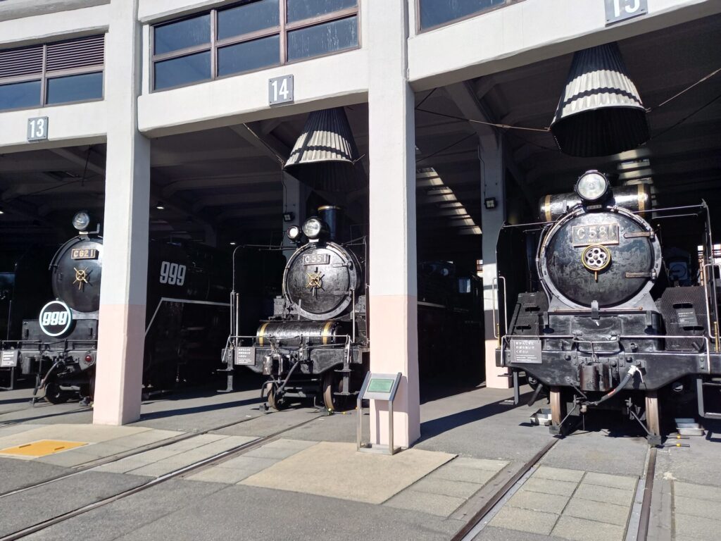 京都鉄道博物館の蒸気機関車