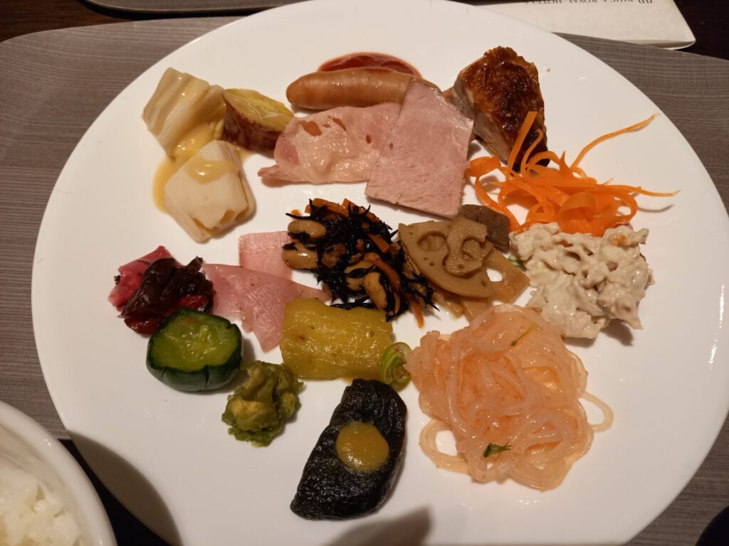 リーガロイヤルホテル京都の朝食バイキングメニュー