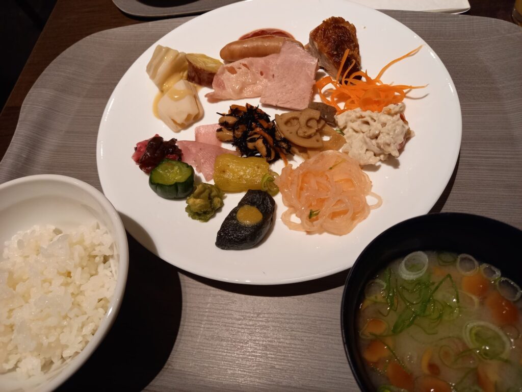 リーガロイヤルホテル京都の朝食バイキングメニュー